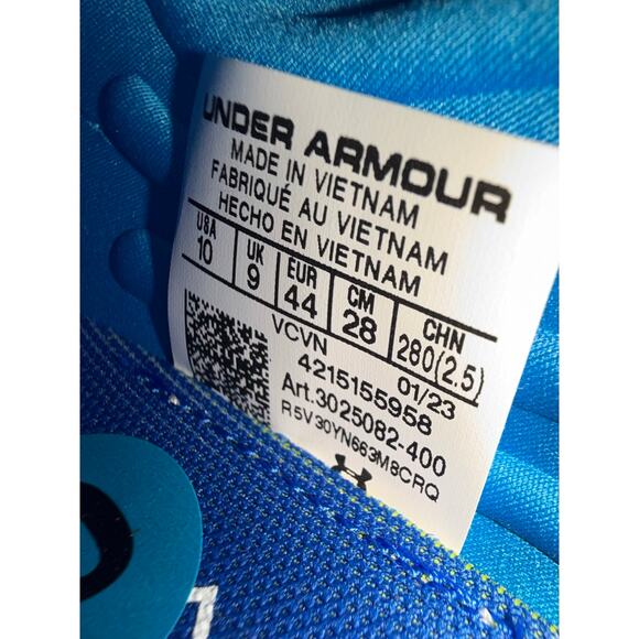 Under Armour Spotlight Lux MC 2.0 Mens 10 Team Blue Football Cleats 3025082-400‎ main image 7